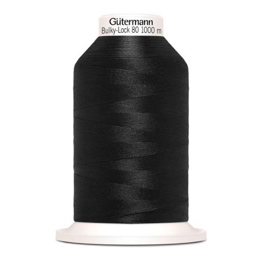 Fil mousse Cône 1000m BULKY LOCK 80 Gütermann - 000 - L'atelier de Gaspard et Léonie