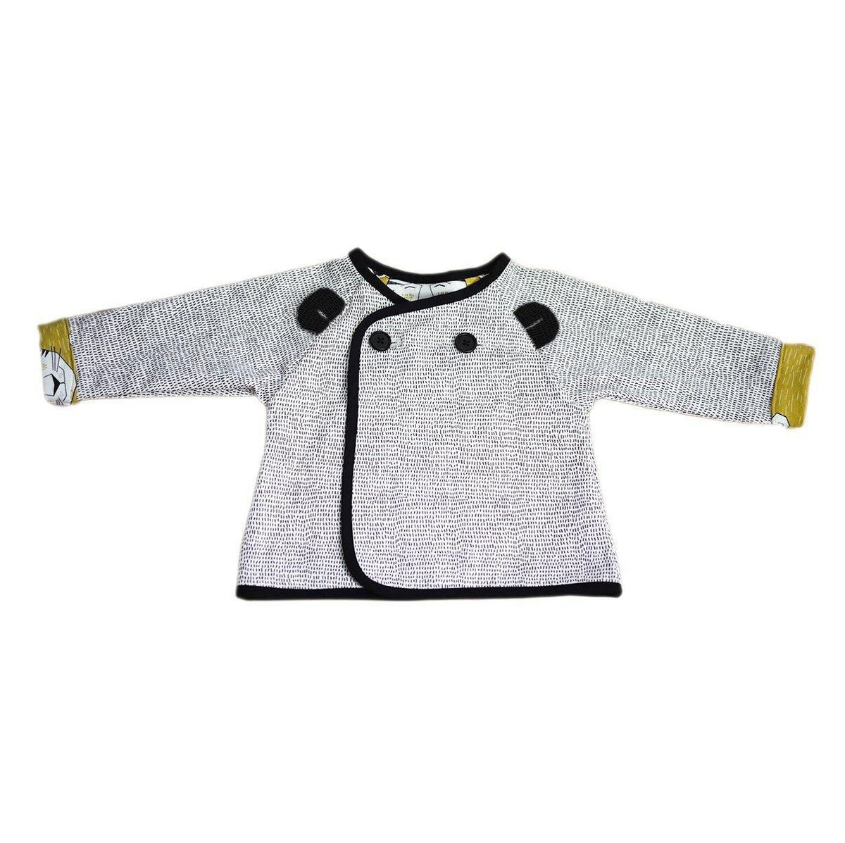 GRAND’OURSE Gilet Veste Peignoir Imperméable Mixte patron de couture pochette - L'atelier de Gaspard et Léonie