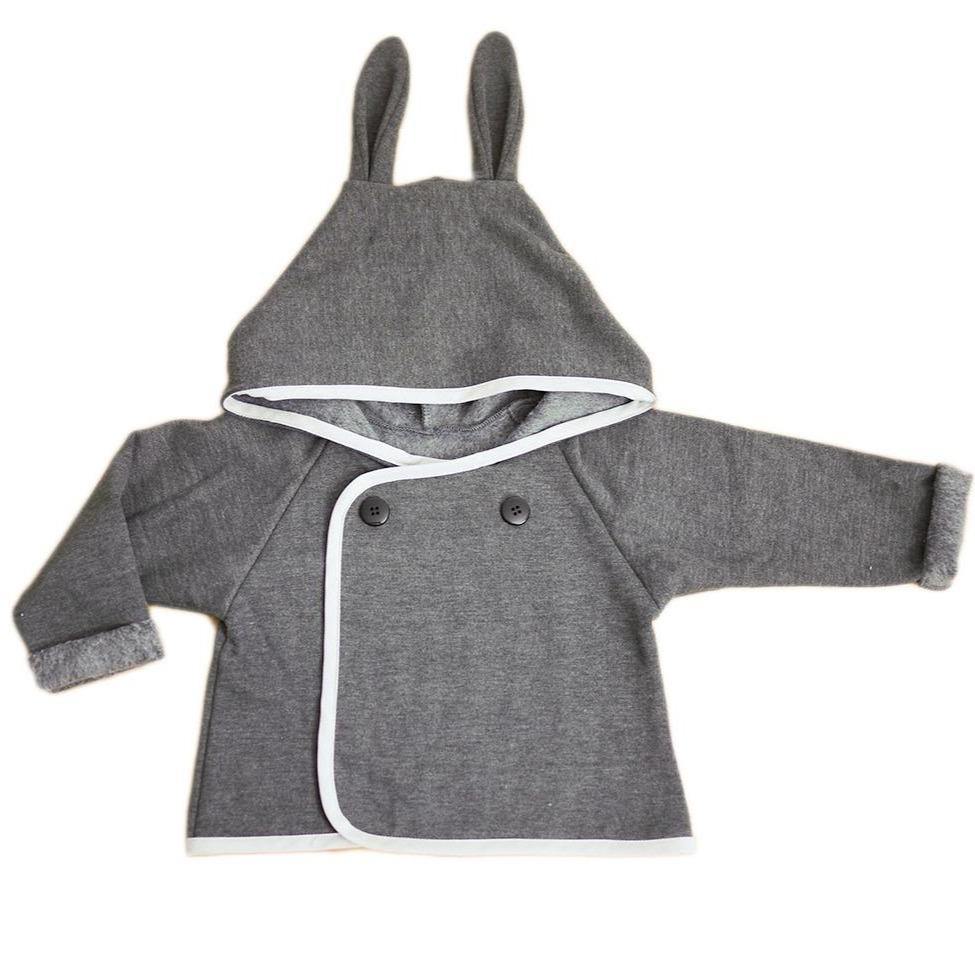 GRAND’OURSE KIDS Gilet Veste Peignoir Imperméable Mixte patron de couture pochette - L'atelier de Gaspard et Léonie