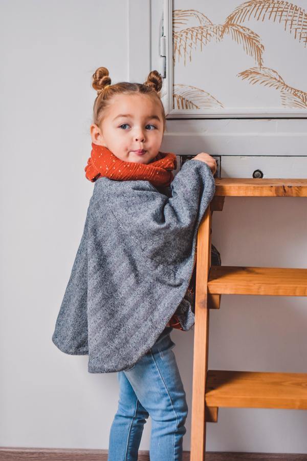 HARRY MINI Cape Patron de couture pochette - L'atelier de Gaspard et Léonie