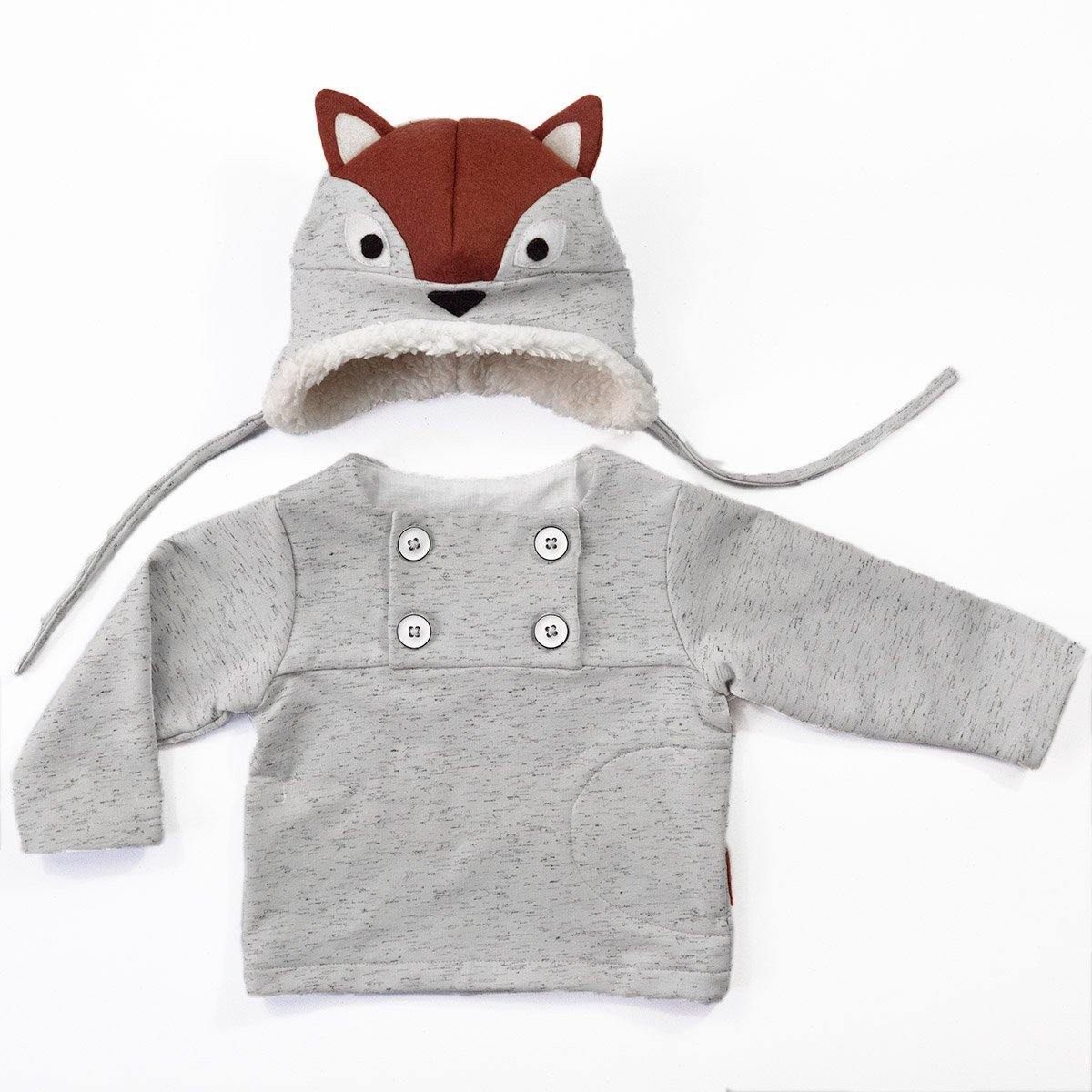 HUGO Ensemble Sweat et bonnet Patron de couture pochette - L'atelier de Gaspard et Léonie