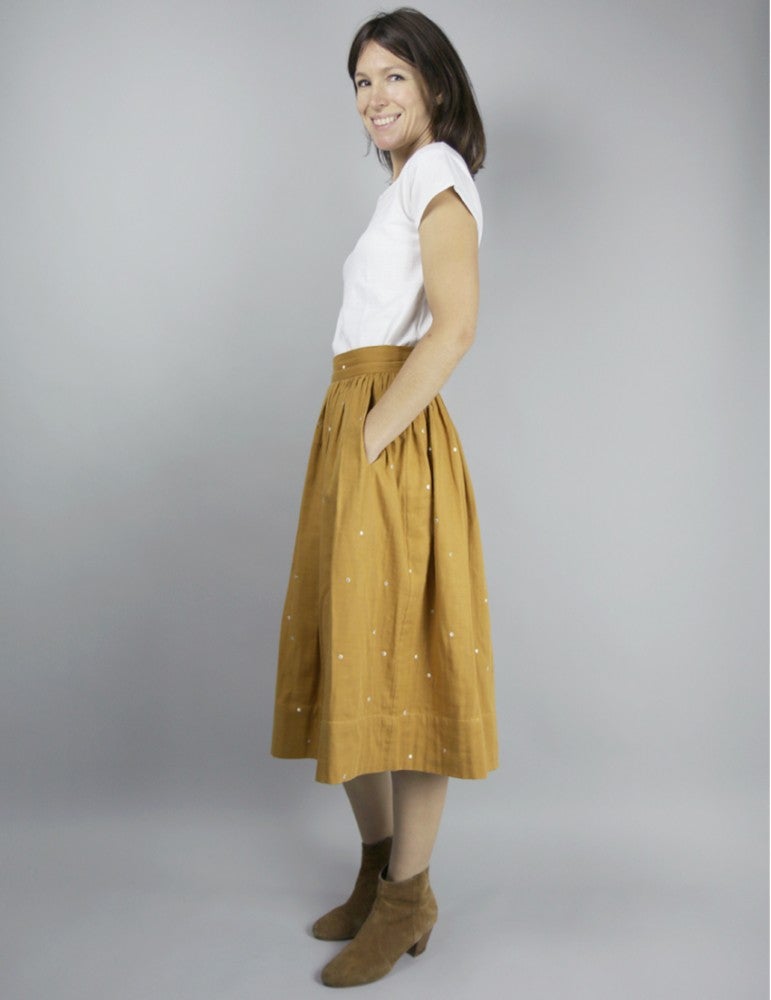 Jupe femme ARPEGE Patron de couture pochette - Atelier SCÄMMIT Patron de couture ATELIER SCÄMMIT | Gaspard et Léonie Tissus en ligne et Mercerie à Toulouse