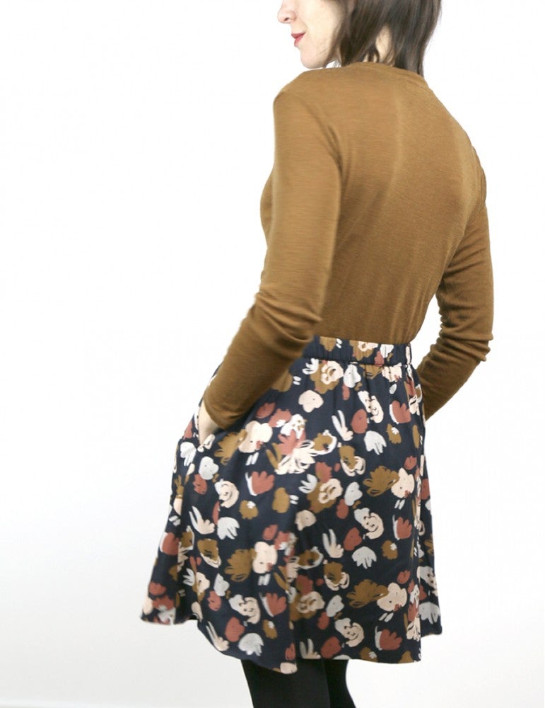 Jupe femme BONJOUR Patron de couture pochette - Atelier SCÄMMIT Patron de couture ATELIER SCÄMMIT | Gaspard et Léonie Tissus en ligne et Mercerie à Toulouse