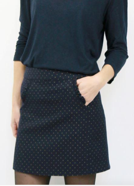 Jupe femme NOVEMBRE Patron de couture pochette - L'atelier de Gaspard et Léonie