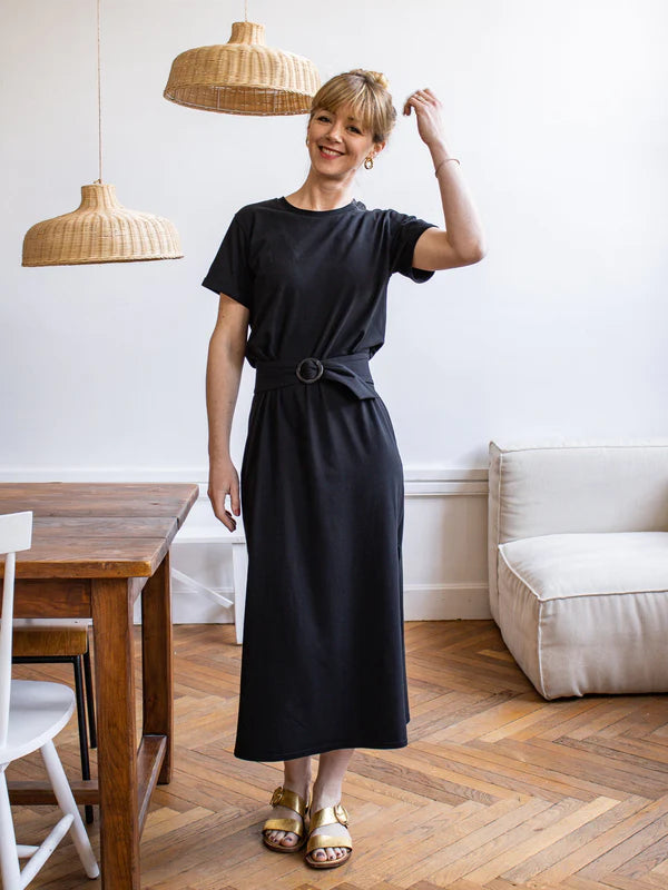 La robe MICHELLE - Patron de couture pochette - JOLI LAB Patron de couture JOLI LAB | Gaspard et Léonie Tissus en ligne et Mercerie à Toulouse