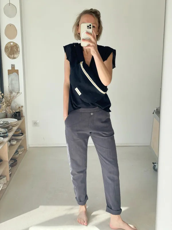 Le fameux pantalon - Patron de couture pochette - MAISON ESSENTIELLE Patron de couture MAISON ESSENTIELLE | Gaspard et Léonie Tissus en ligne et Mercerie à Toulouse
