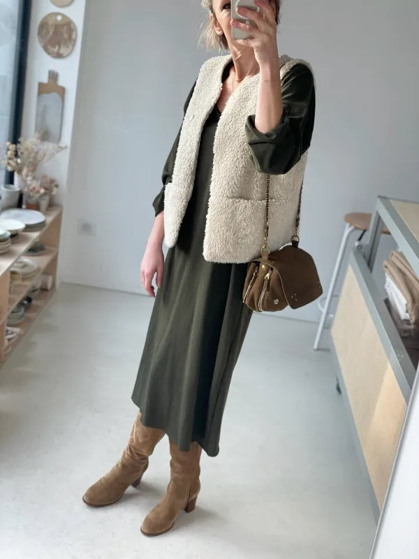 Le gilet de berger - Patron de couture pochette - MAISON ESSENTIELLE Patron de couture MAISON ESSENTIELLE | Gaspard et Léonie Tissus en ligne et Mercerie à Toulouse