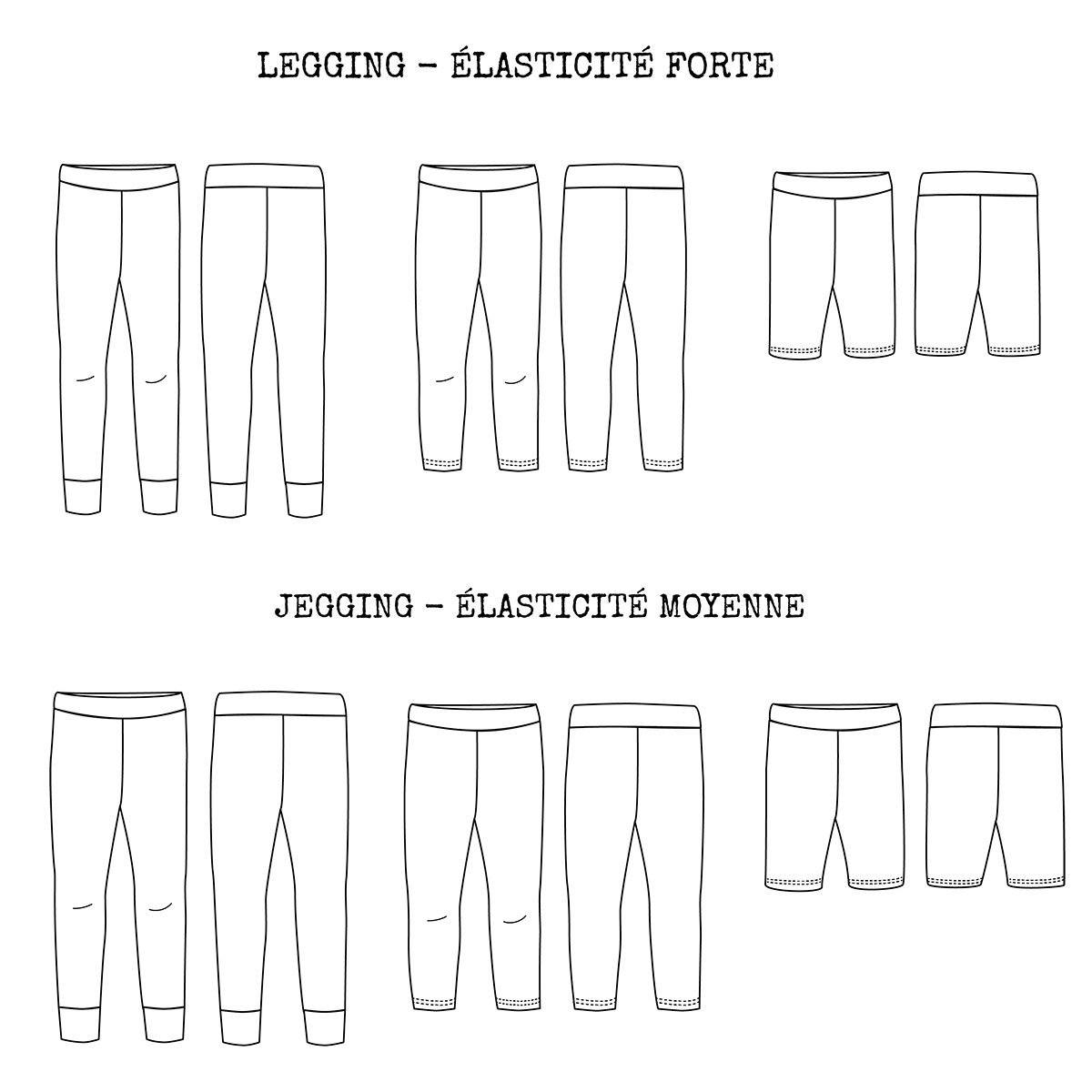 Legging SEATTLE KIDS Patron de couture pochette IKATEE Patron de couture Ikatee | Gaspard et Léonie Tissus en ligne et Mercerie à Toulouse
