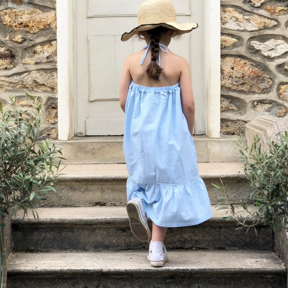 LENA Enfant Robe patron de couture pochette - IKATEE Patron de couture Ikatee | Gaspard et Léonie Tissus en ligne et Mercerie à Toulouse