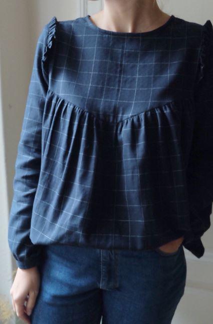 LOUISE Mum Robe patron de couture pochette - L'atelier de Gaspard et Léonie