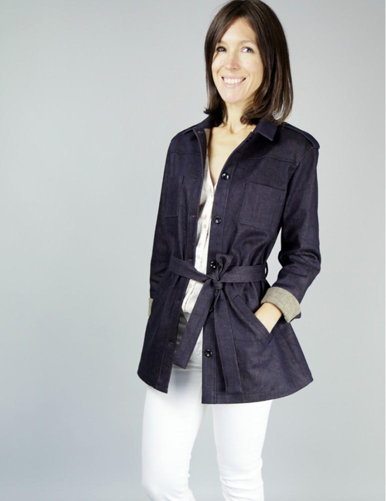 Patron de Couture Manteau SCAMMIT - TEMPO | Gaspard et Léonie Tissus MERCERIE TOULOUSE