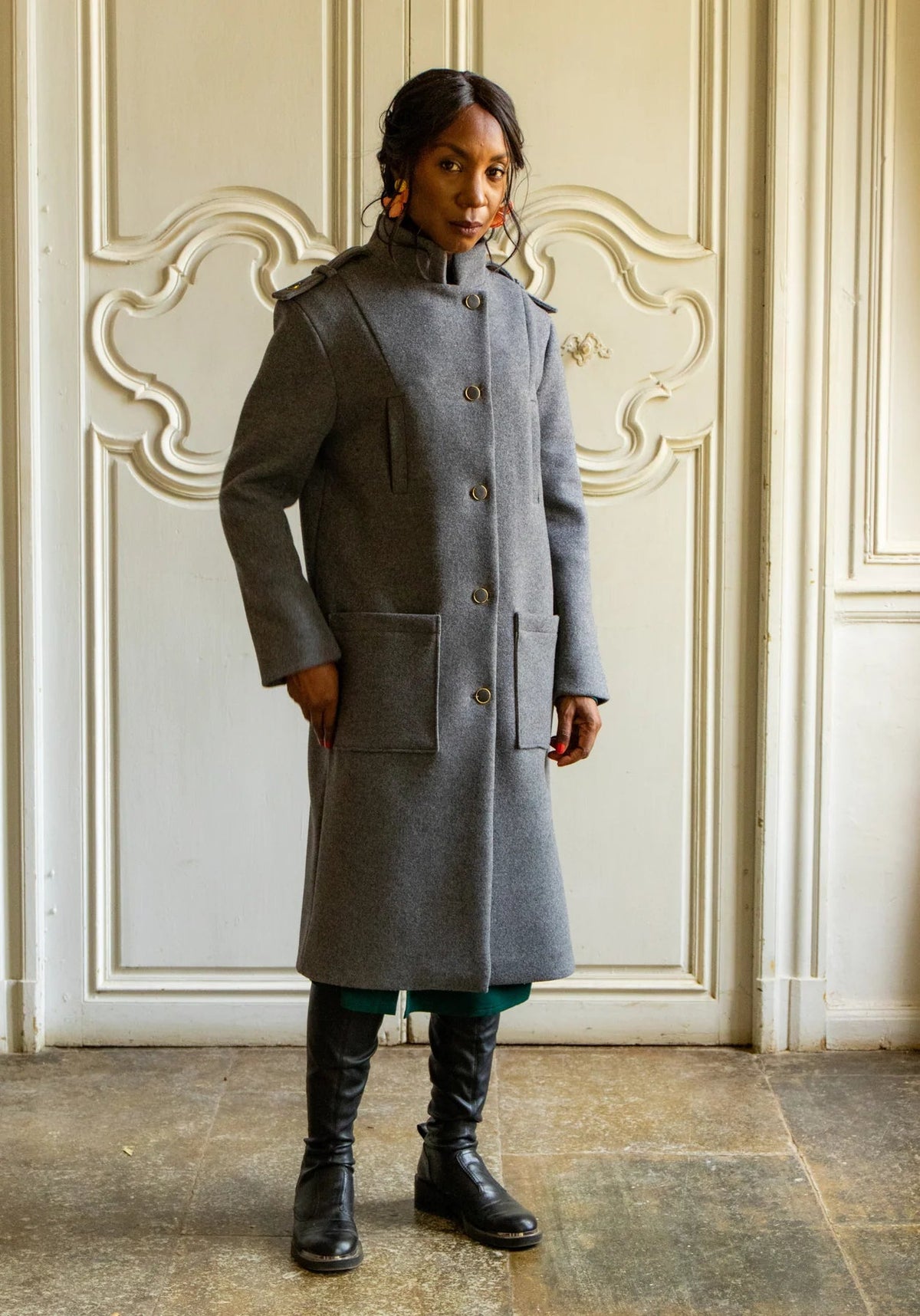 Manteau TIGRIS patron de couture pochette - MAISON FAUVE Patron de couture MAISON FAUVE | Gaspard et Léonie Tissus en ligne et Mercerie à Toulouse