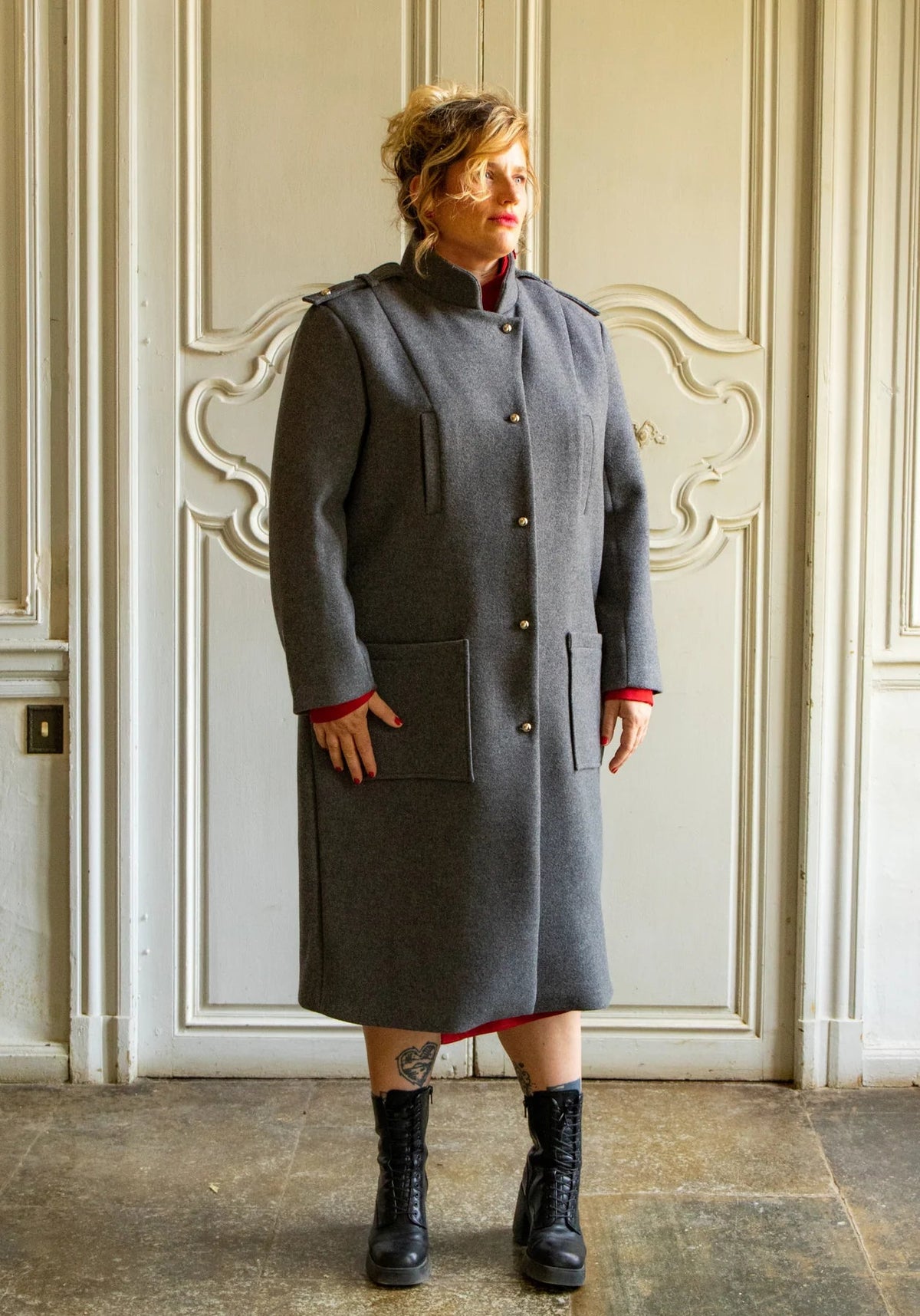 Manteau TIGRIS patron de couture pochette - MAISON FAUVE Patron de couture MAISON FAUVE | Gaspard et Léonie Tissus en ligne et Mercerie à Toulouse