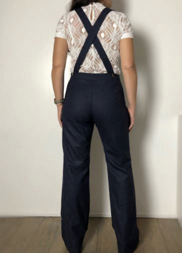 Pantalon/Salopette MICKY Patron de couture Pochette - CLEMATISSE PATTERN Patron de couture MAISON FAUVE | Gaspard et Léonie Tissus en ligne et Mercerie à Toulouse