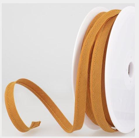 Passepoil Moutarde 10mm Col:42 (vendu 10cm) - L'atelier de Gaspard et Léonie