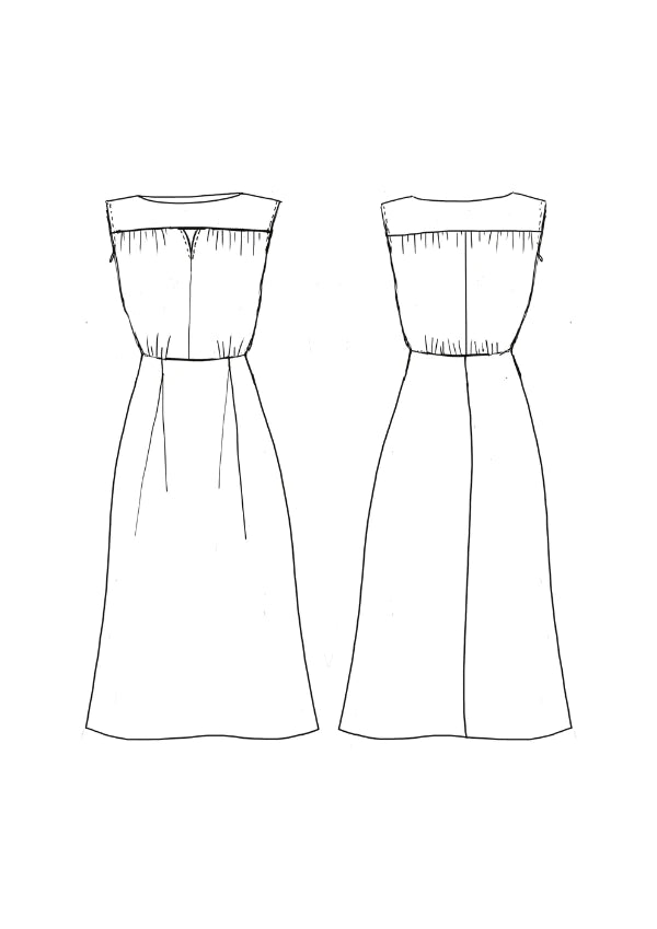 Robe HAUT VOL Patron de couture Pochette - MAISON FAUVE Patron de couture MAISON FAUVE | Gaspard et Léonie Tissus en ligne et Mercerie à Toulouse