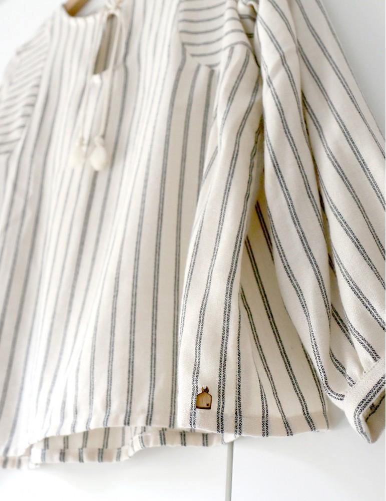 Robe ou Blouse Petites Choses SCAMMIT Patron de couture pochette - L'atelier de Gaspard et Léonie