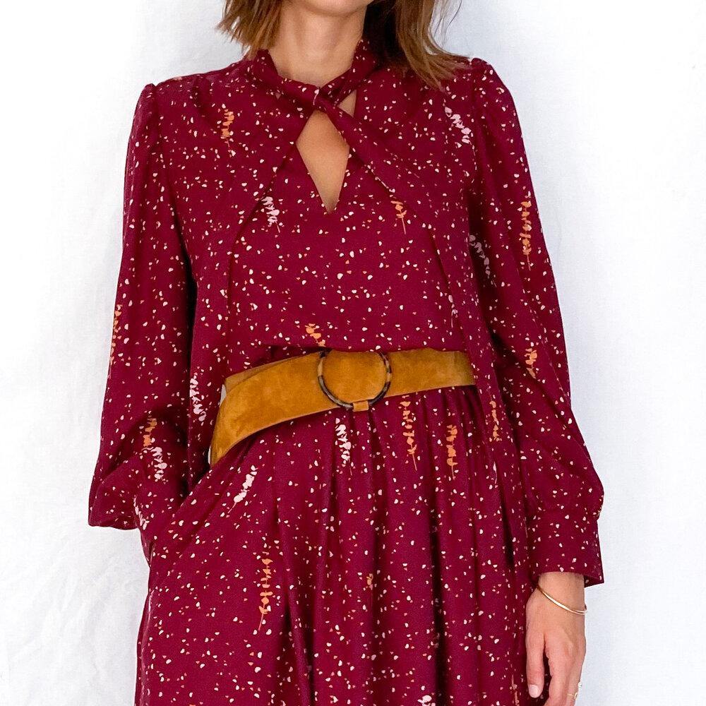 Robe/Blouse PLACE DES ARTS Patron de couture pochette - L'atelier de Gaspard et Léonie