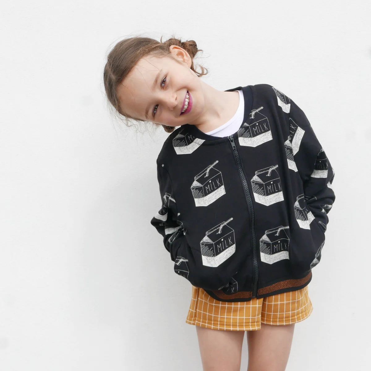 Sweat Bomber JULES - patron de couture pochette - IKATEE Patron de couture Ikatee | Gaspard et Léonie Tissus en ligne et Mercerie à Toulouse
