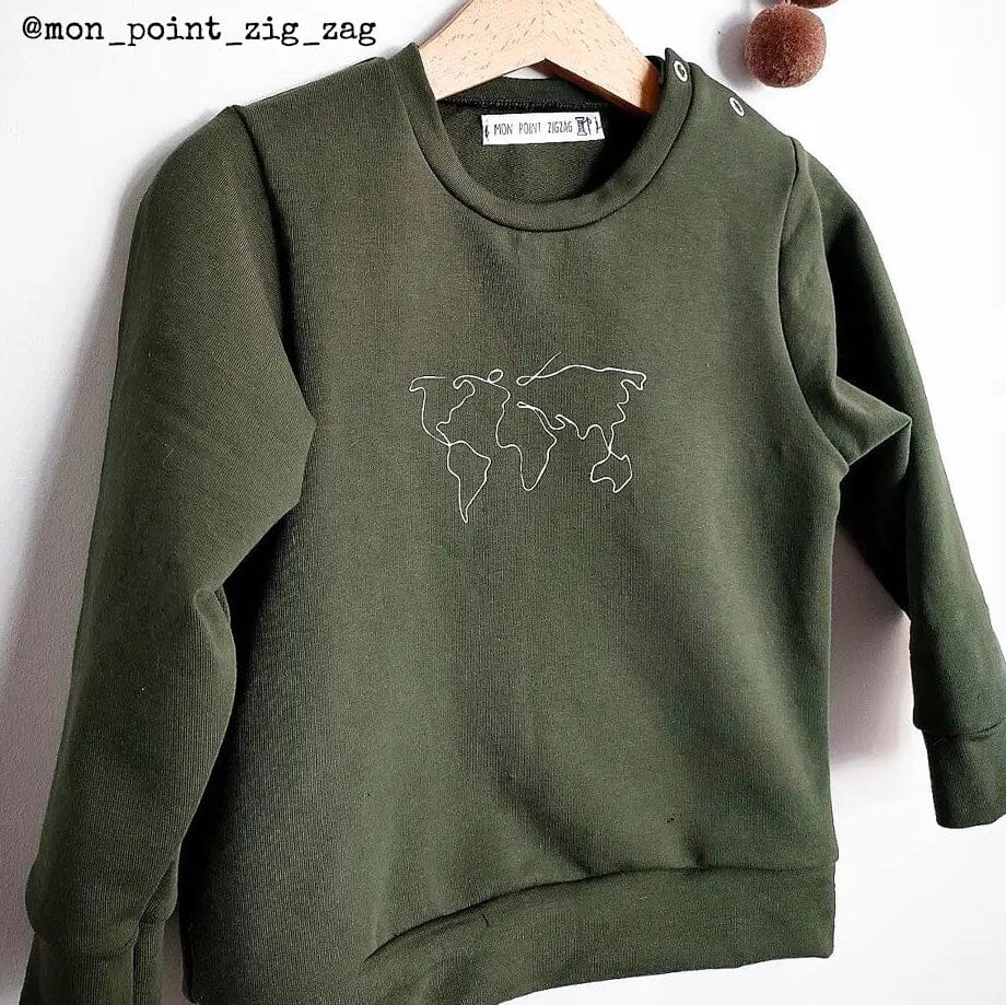 Sweat SINTRA - patron de couture pochette - IKATEE Patron de couture Ikatee | Gaspard et Léonie Tissus en ligne et Mercerie à Toulouse