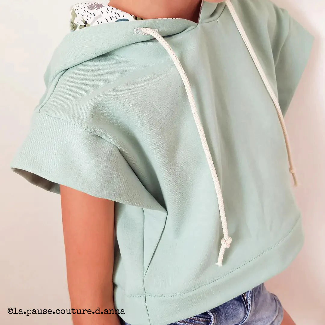 Sweatshirt VANCOUVER KIDS - patron de couture pochette - IKATEE Patron de couture Ikatee | Gaspard et Léonie Tissus en ligne et Mercerie à Toulouse