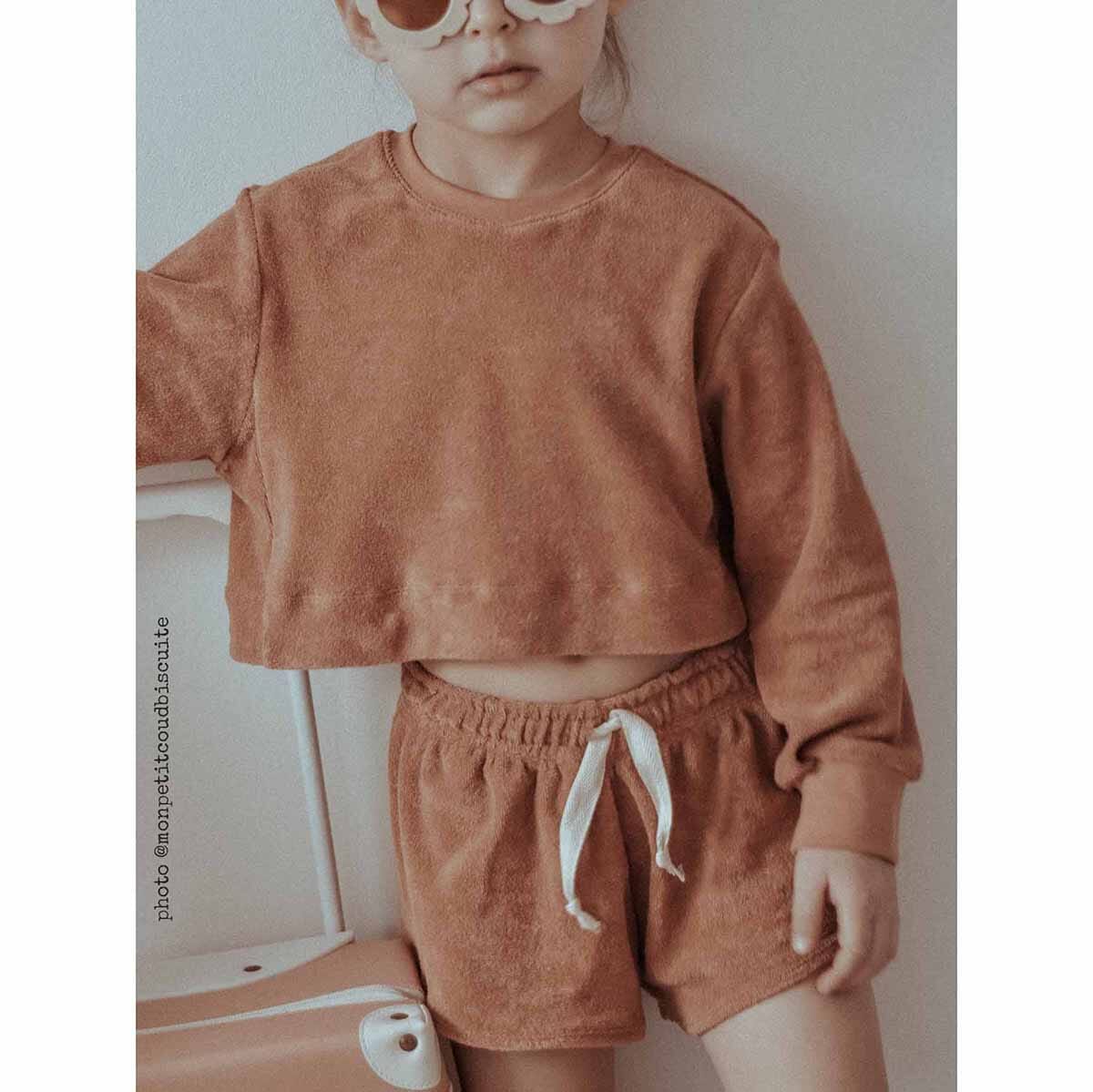 Sweatshirt VANCOUVER KIDS - patron de couture pochette - IKATEE Patron de couture Ikatee | Gaspard et Léonie Tissus en ligne et Mercerie à Toulouse