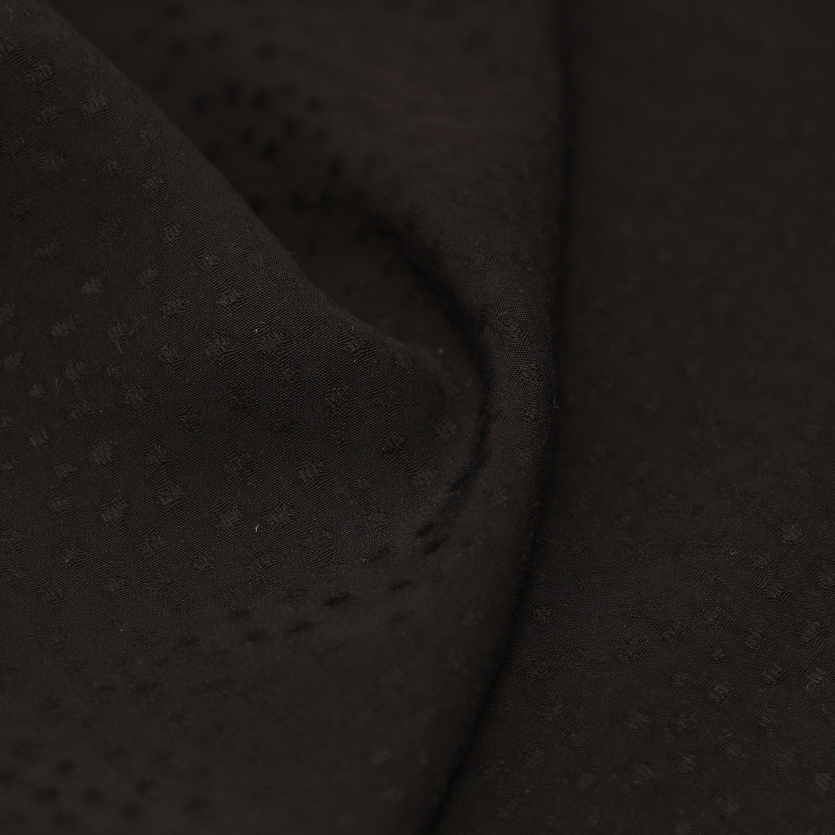Tissu Viscose Unie Dobby - Noir (Vendu x10cm) Tissus Sélection Gaspard & Léonie | Gaspard et Léonie Tissus Mercerie Toulouse