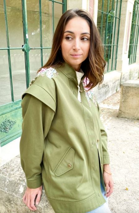 Veste HUNAN Patron de couture pochette - ATELIER 8 AVRIL Patron de couture ATELIER 8 AVRIL | Gaspard et Léonie Tissus en ligne et Mercerie à Toulouse