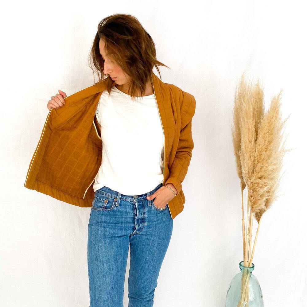 Veste MONT ROYAL Patron de couture pochette - L'atelier de Gaspard et Léonie