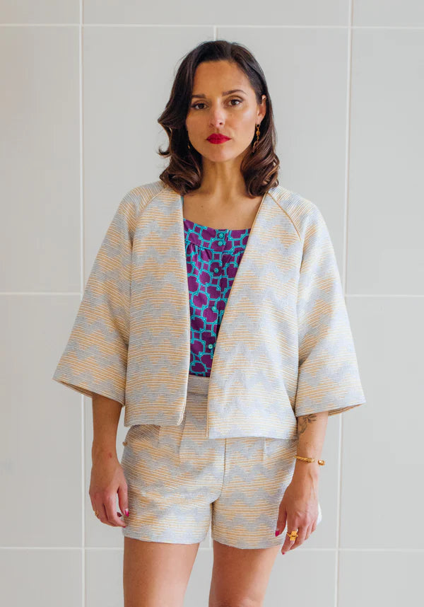 Veste NAGE LIBRE Patron de couture Pochette - MAISON FAUVE Patron de couture MAISON FAUVE | Gaspard et Léonie Tissus en ligne et Mercerie à Toulouse